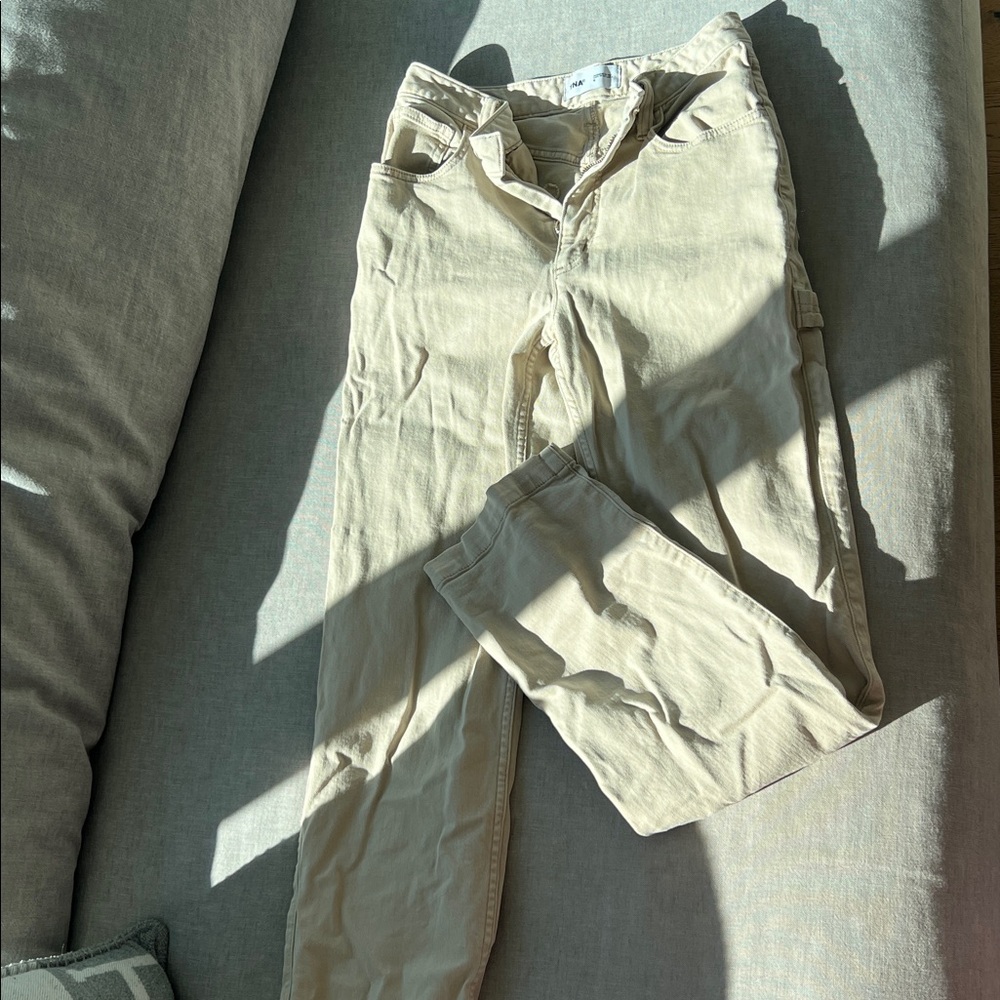 TNA Light Tan Pants